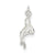 Seal Charm in Sterling Silver