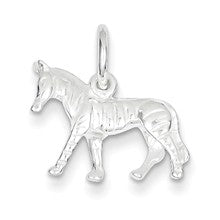 Sterling Silver Zebra Charm hide-image