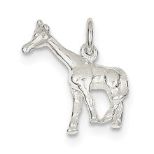 Sterling Silver Giraffe Charm hide-image