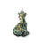 Enameled Persian Cat with Kitten Charm in Sterling Silver