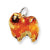 Sterling Silver Enameled Pekingese Charm hide-image