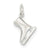 Sterling Silver Ice Skate Charm hide-image