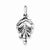 Sterling Silver Antiqued Scorpio Pendant, Pendants for Necklace