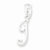 Sterling Silver Initial I pendant, Gorgeous Pendants for Necklace