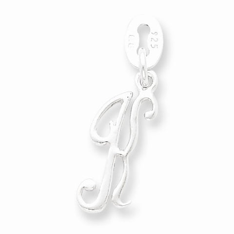 Sterling Silver Initial K pendant, Stylish Pendants for Necklace