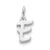 Sterling Silver Initial E pendant, Stylish Pendants for Necklace