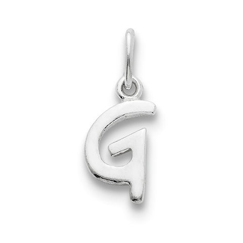 Sterling Silver Initial G pendant, Alluring Pendants for Necklace