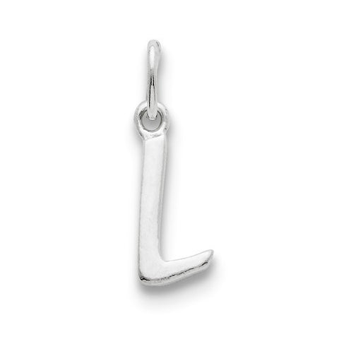 Sterling Silver Initial L pendant, Beautiful Pendants for Necklace