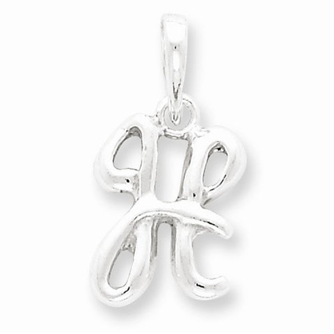 Sterling Silver Initial H pendant, Exquisite Pendants for Necklace