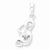 Sterling Silver Initial L pendant, Gorgeous Pendants for Necklace