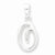 Sterling Silver Initial O pendant, Classy Pendants for Necklace