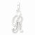 Sterling Silver Initial R pendant, Appealing Pendants for Necklace