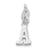 Sterling Silver Initial A pendant, Delightful Pendants for Necklace