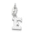 Sterling Silver Initial E pendant, Pretty Pendants for Necklace