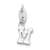 Sterling Silver Initial M pendant, Adorable Pendants for Necklace