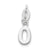 Sterling Silver Initial O pendant, Beautiful Pendants for Necklace