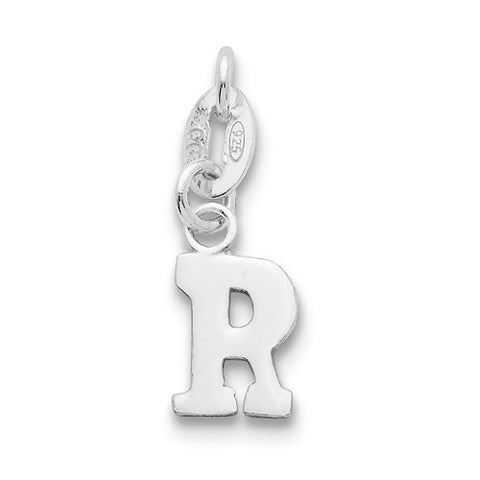 Sterling Silver Initial R pendant, Exquisite Pendants for Necklace