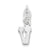 Sterling Silver Initial V pendant, Pretty Pendants for Necklace