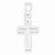 Sterling Silver Cross Pendant, Stylish Pendants for Necklace