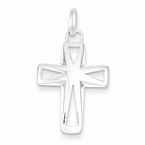 Sterling Silver Cross Pendant, Dazzling Pendants for Necklace