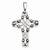 Sterling Silver Antiqued Cross Pendant, Fine Pendants for Necklace