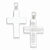 Sterling Silver Polished The Lords Prayer Cross Pendant, Pendants for Necklace