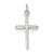 Passion Cross Charm in Sterling Silver