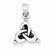 Sterling Silver Celtic Knot pendant, Charm