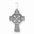 Sterling Silver Antiqued Celtic Cross pendant, Adorable Pendants for Necklace