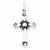 Sterling Silver Antiqued Cross Pendant, Dazzling Pendants for Necklace