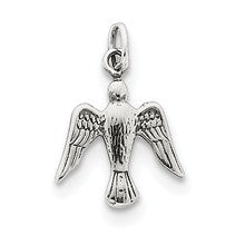 Sterling Silver Antiqued Dove Charm hide-image