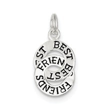 Sterling Silver Best Friends Charm hide-image