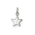 Star Charm in Sterling Silver