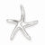 Sterling Silver Diamond accent Starfish Pendant, Pendants for Necklace