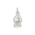 Jellyfish Charm in Sterling Silver
