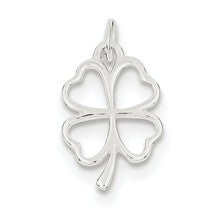 Sterling Silver Four Leaf Clover Charm hide-image