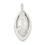 Sterling Silver 3-D Football Charm hide-image