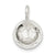Sterling Silver Soccer Ball Charm hide-image
