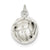 Volleyball Charm in Sterling Silver