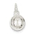 Sterling Silver 3-D Baseball Charm hide-image