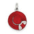 Sterling Silver CZ Enamel Hat Charm hide-image