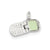 Enameled Cell Phone Charm in Sterling Silver