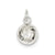 Volleyball Charm in Sterling Silver