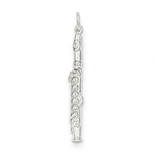 Sterling Silver Flute Charm hide-image