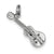 Sterling Silver Polished Guitar Charm hide-image