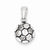Sterling Silver Antiqued Soccer Ball pendant, Beautiful Pendants for Necklace