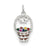 Enameled Easter Basket Charm in Sterling Silver