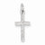 Sterling Silver Rhodium Plated Cross pendant, Dazzling Pendants for Necklace
