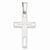Sterling Silver Polished Cross Pendant, Pretty Pendants for Necklace
