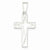 Sterling Silver Polished Cross Pendant, Alluring Pendants for Necklace